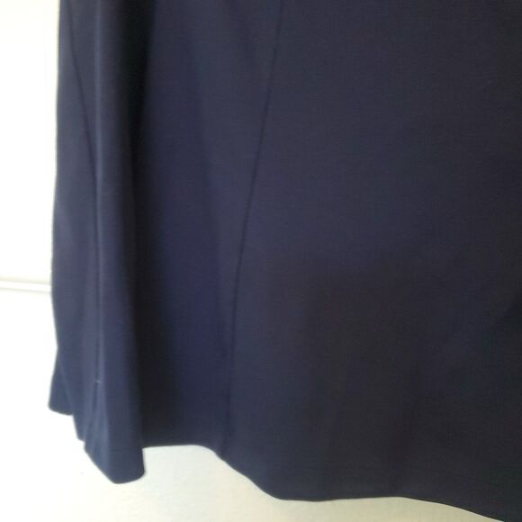 D uniforms Christian Dior womens long sleeve top blouse shirt size US 14 Blue - Picture 5 of 16